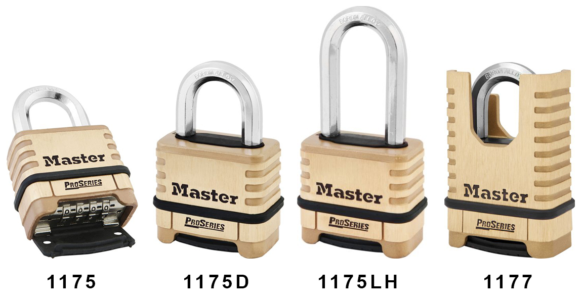 Resettable Combination Lock Master Lock ProSeries 1175